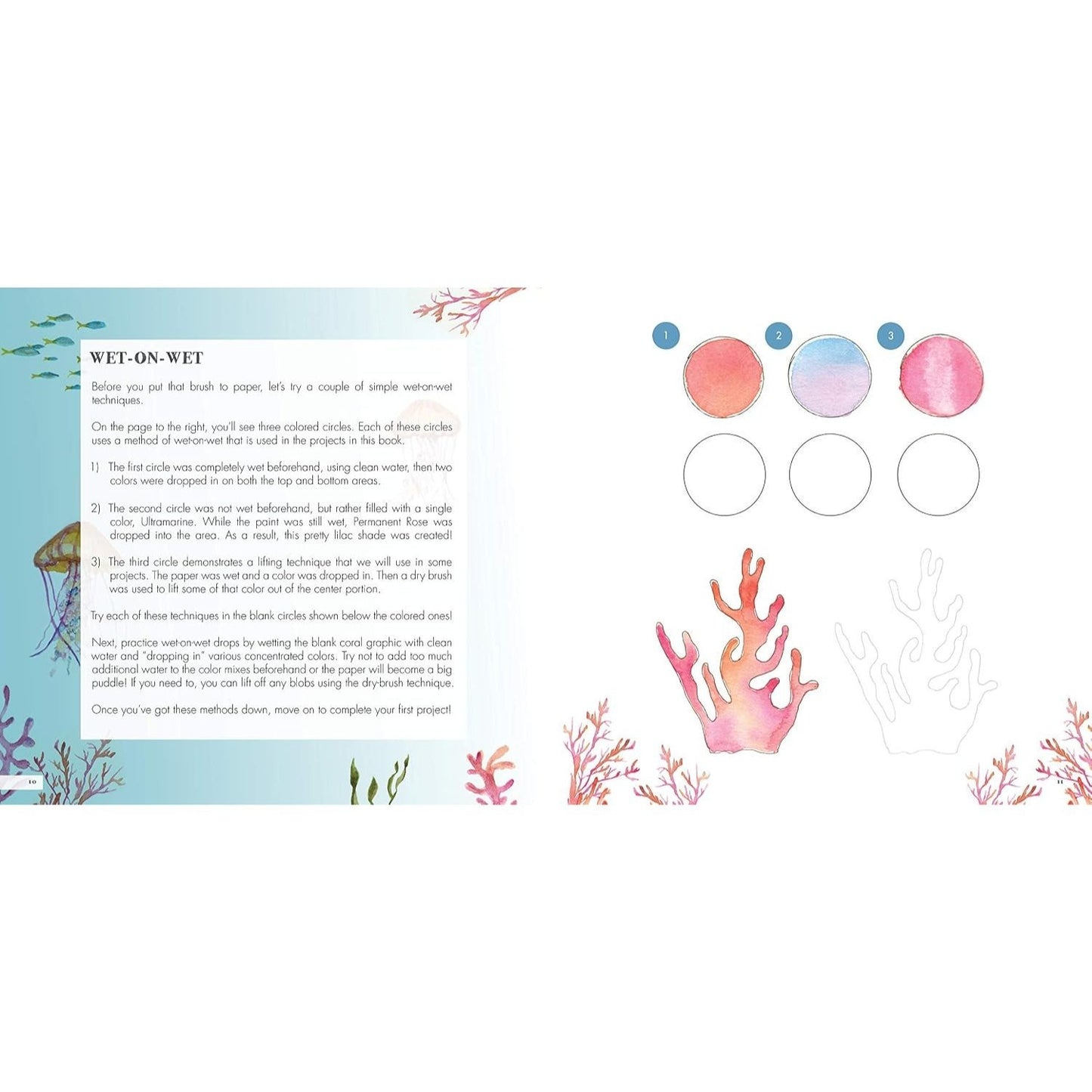 Watercolor with Me in the Ocean