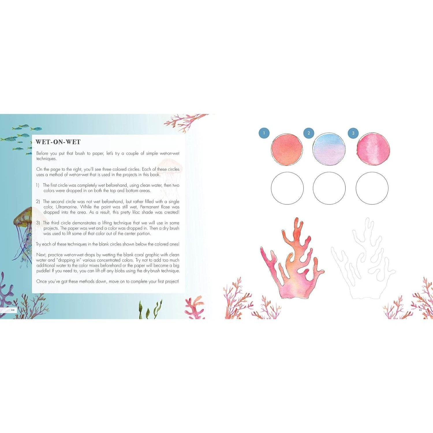 Watercolor with Me in the Ocean