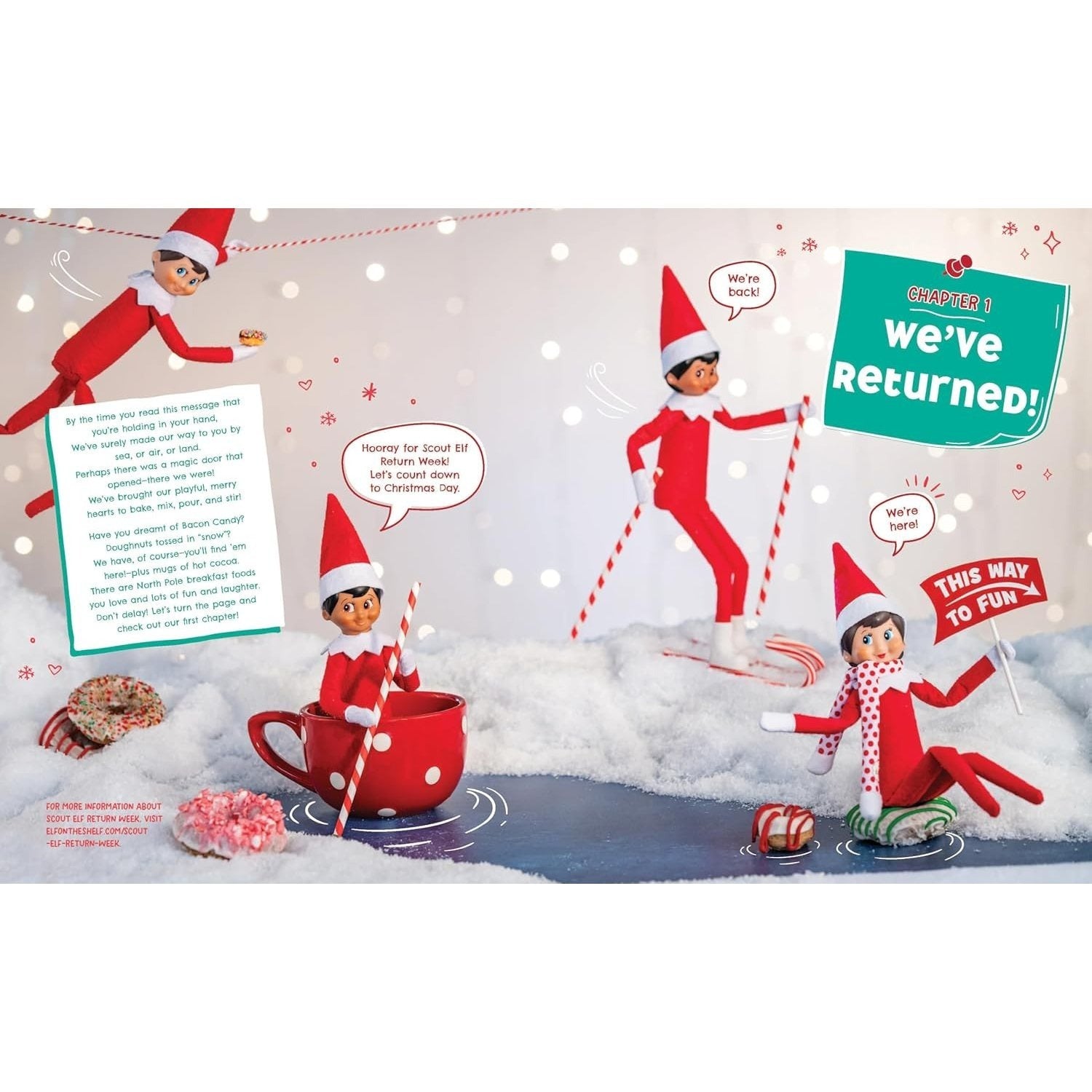The Elf on the Shelf Family Cookbook: 50 Elftastic Recipes Plus Playful Elf Ideas, Games, Activities, and More!