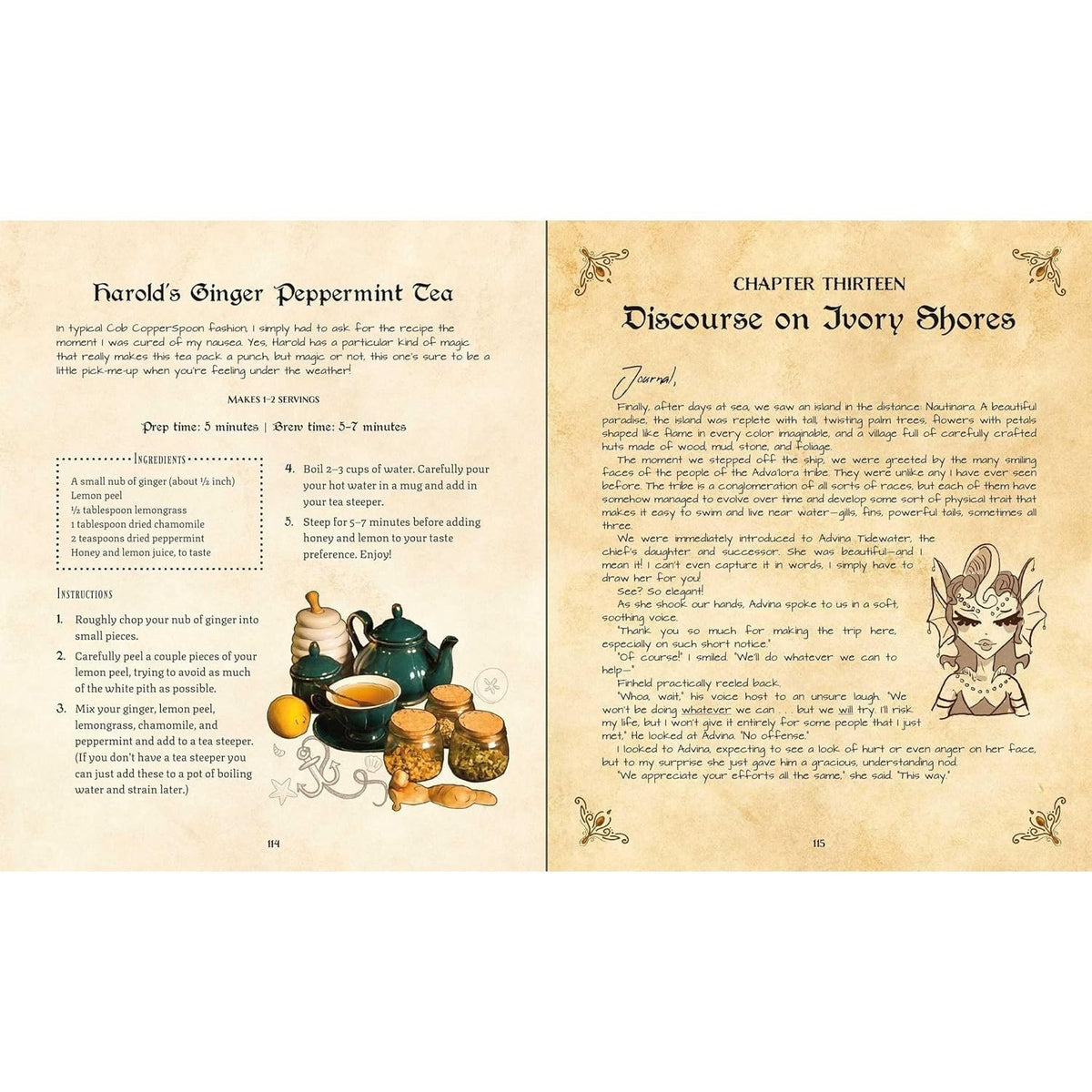 The Copperspoon Chronicles Cookbook: A Tavern-Inspired Adventure with Good Food and Cozy Vibes