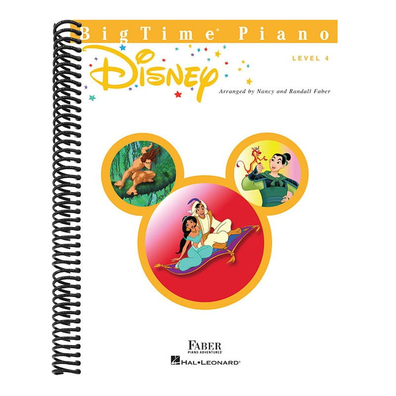 Bigtime Piano Disney Piano Sheet Music 12 Iconic Disney Songs from Aladdin, the Lion King, Moana & More Intermediate Arrangements for Solo Piano Perfo