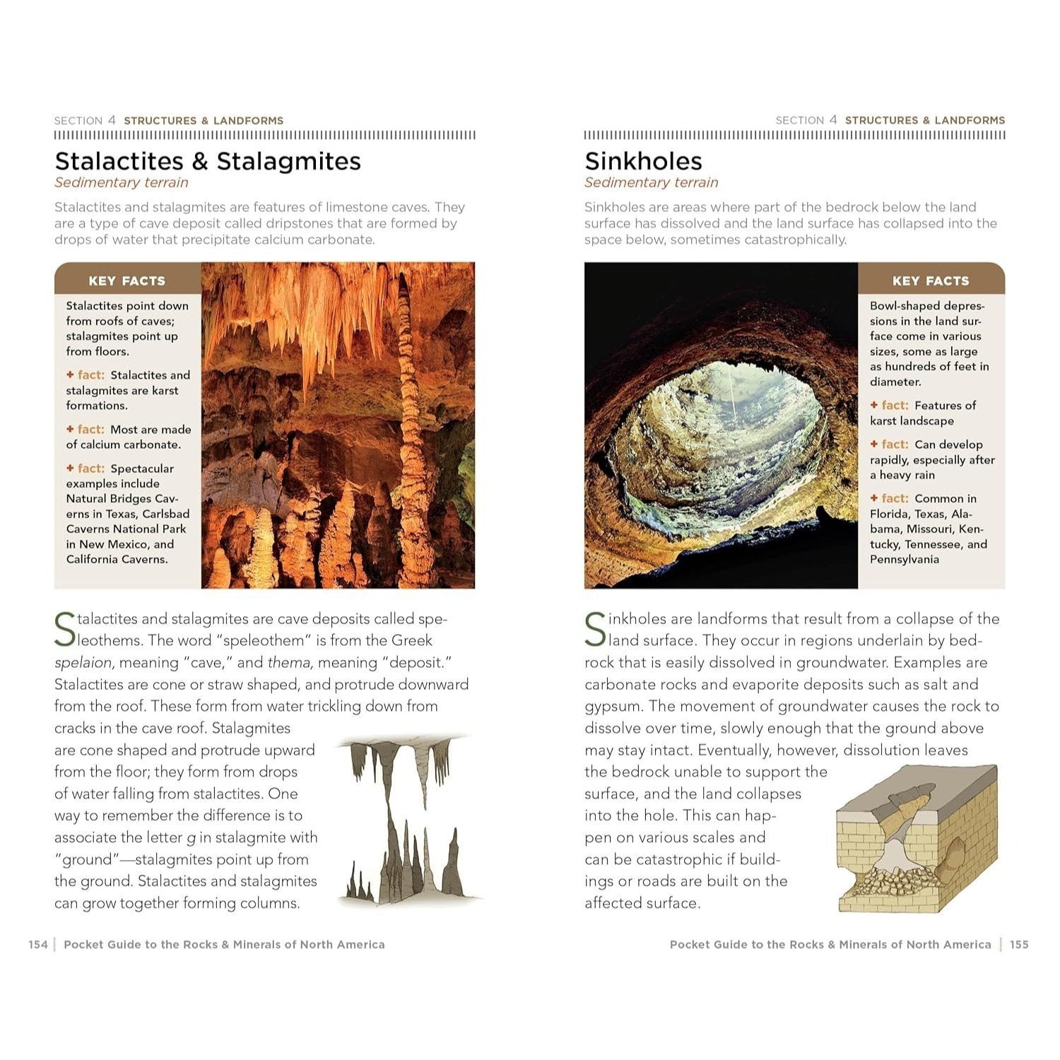 National Geographic Pocket Guide to Rocks and Minerals of North America (Pocket Guides) (Spiral Bound)