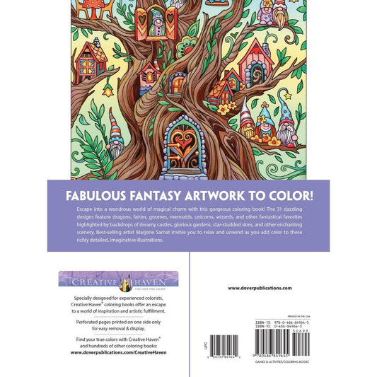 Creative Haven Enchanted Coloring Book