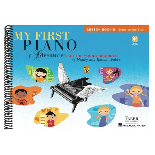 My First Piano Adventure - Lesson Book B (Book/Online Audio)