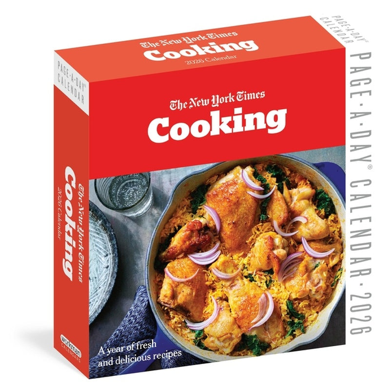 New York Times Cooking Page-A-Day(r) Calendar 2026: A Year of Fresh and Delicious Recipes