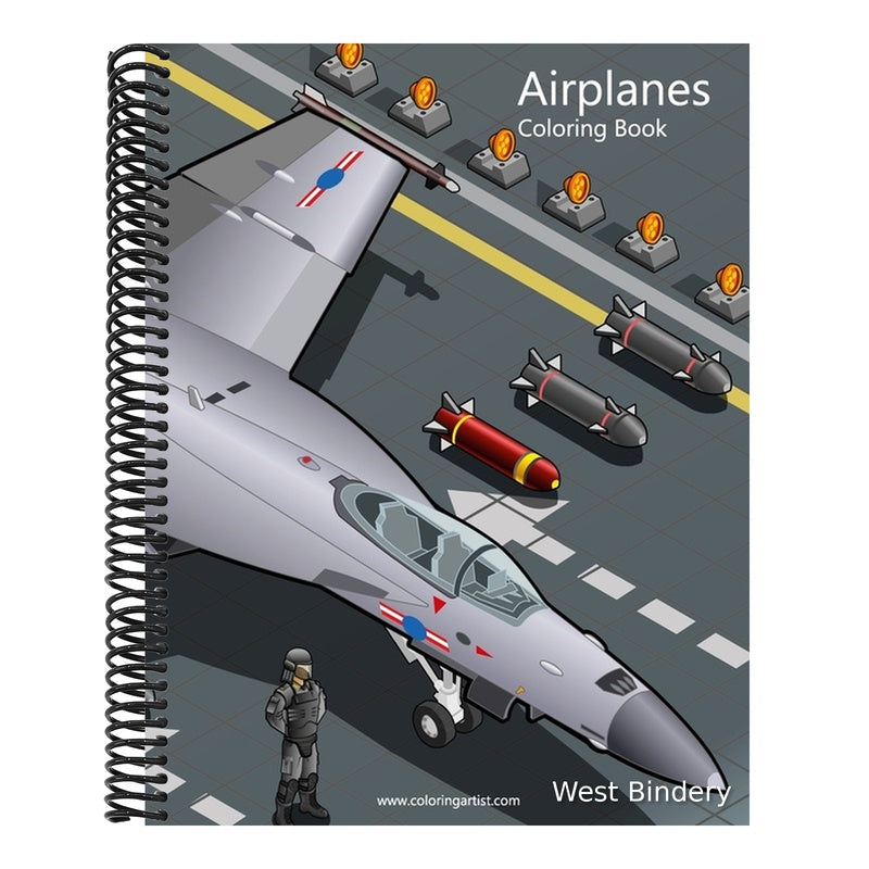 Airplanes Coloring Book 1