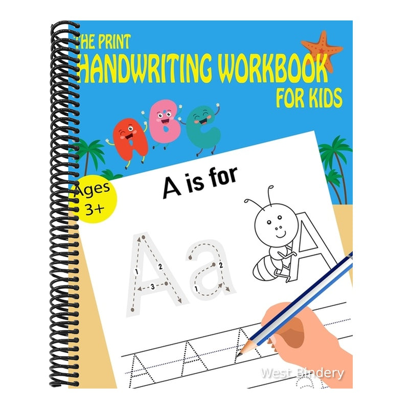 The Print Handwriting Workbook For Kids
