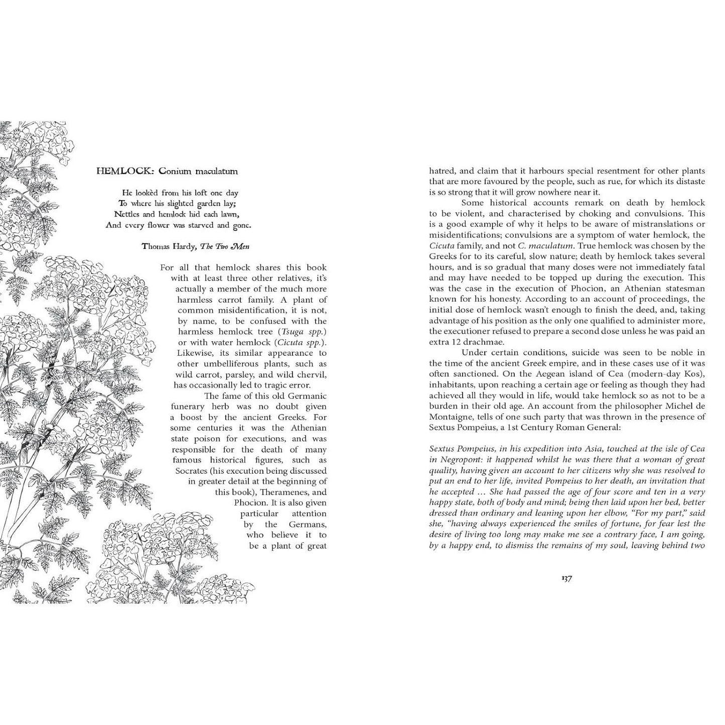 Botanical Curses and Poisons: The Shadow-Lives of Plants (Spiral Bound)