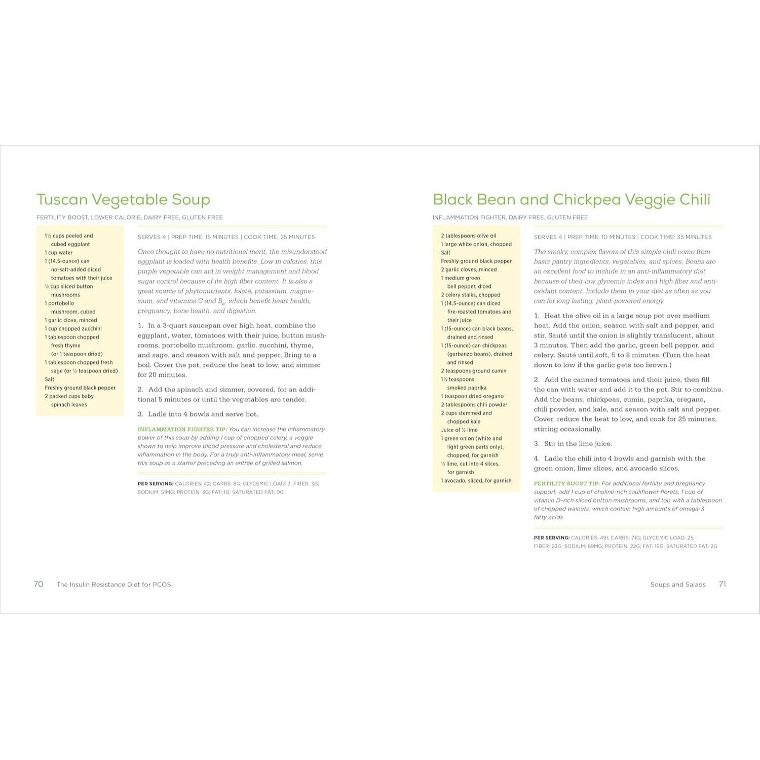 The Insulin Resistance Diet for Pcos: A 4-Week Meal Plan and Cookbook to Lose Weight, Boost Fertility, and Fight Inflammation