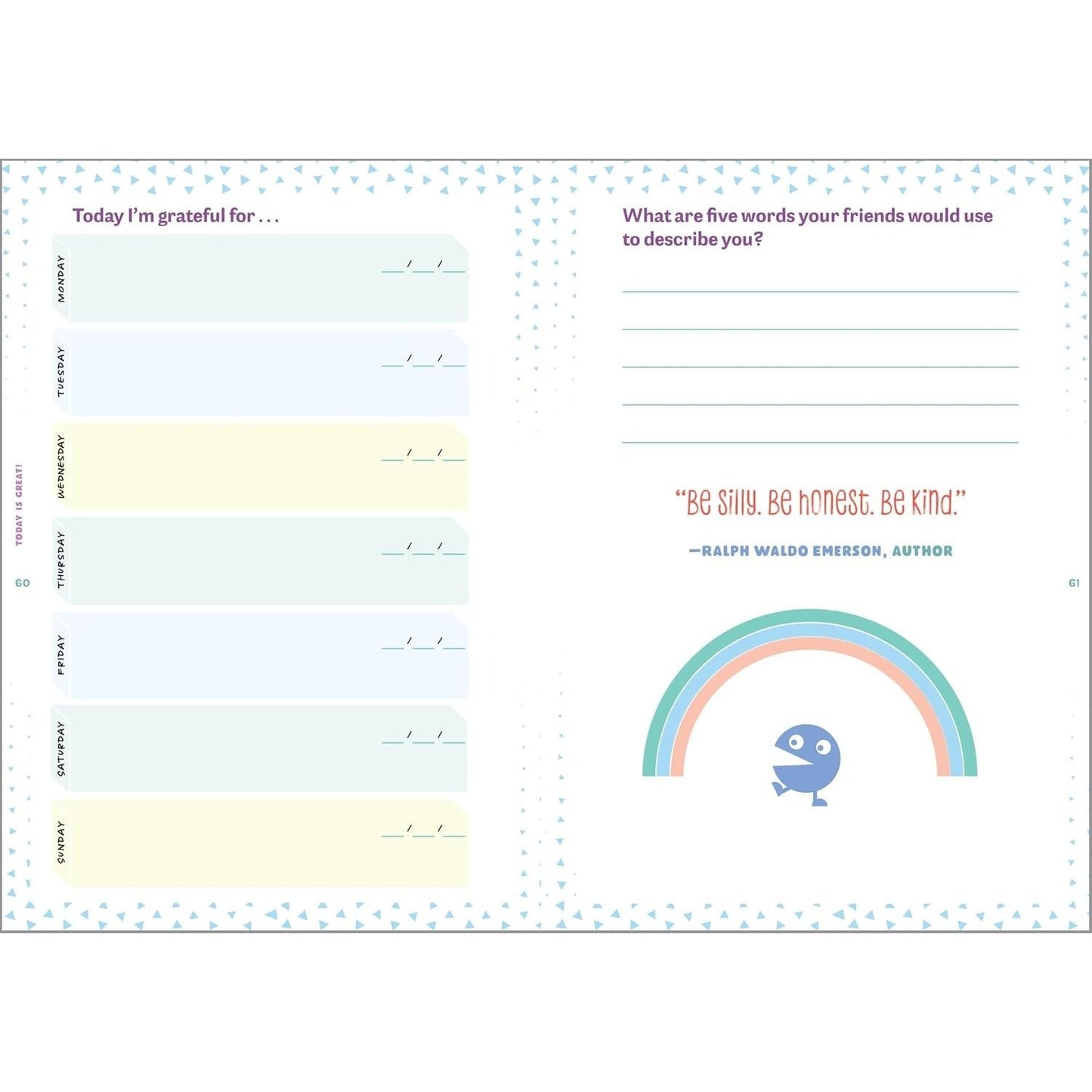 Today Is Great!: A Daily Gratitude Journal for Kids