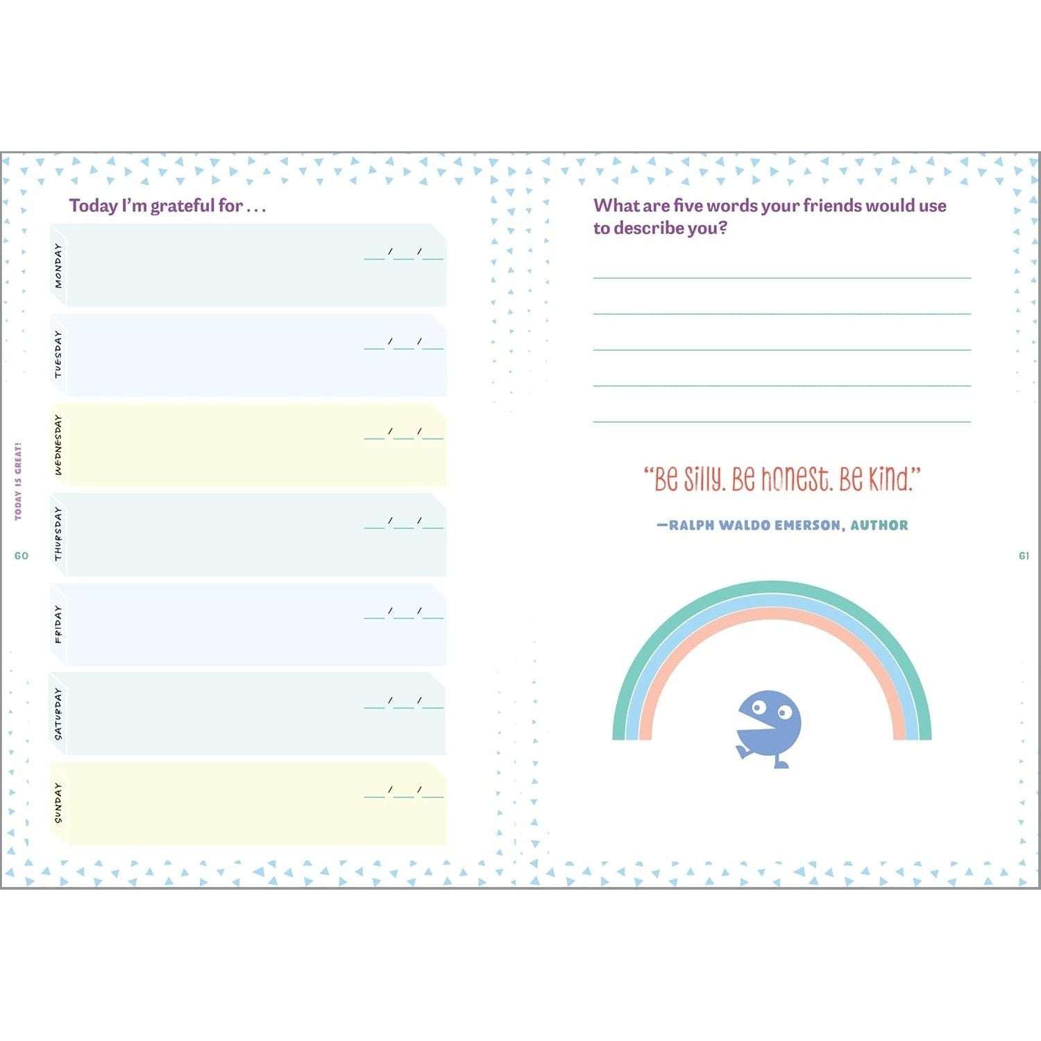 Today Is Great!: A Daily Gratitude Journal for Kids
