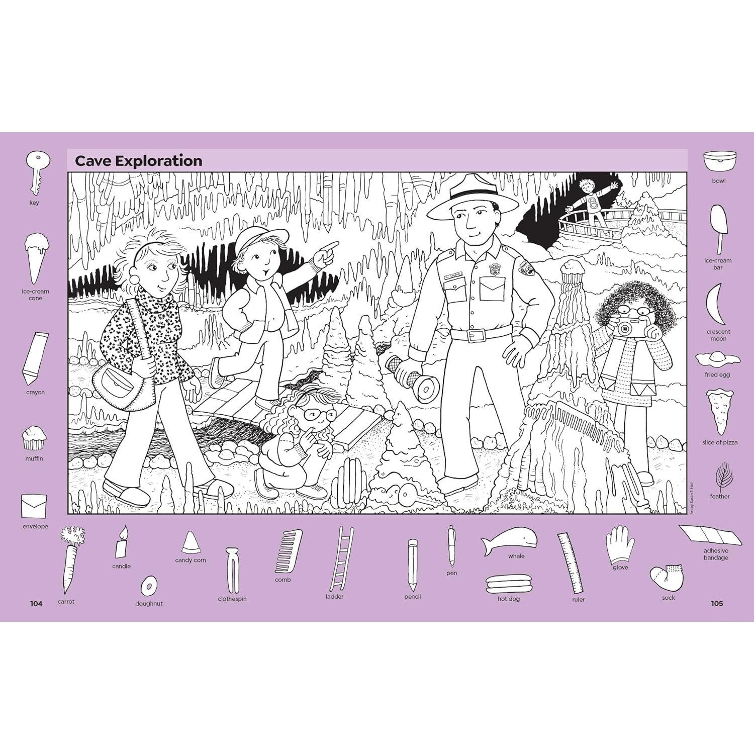 Travel Puzzles: Kids Travel Activity Book with Over 100 Hidden Picture Puzzles, Highlights Travel Games for Ages 6-12, Great Travel Gift for Road Trip