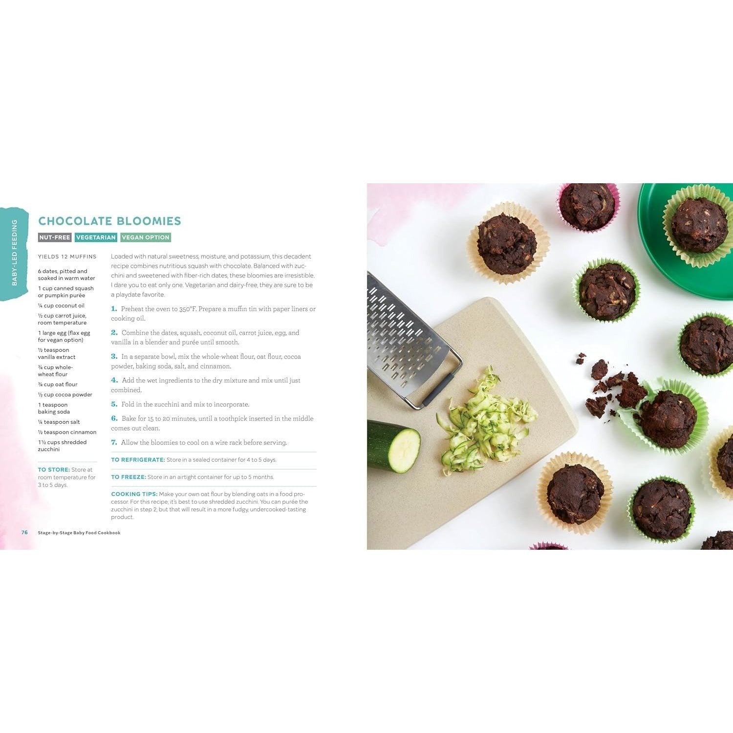 Stage-By-Stage Baby Food Cookbook: 100+ Purées and Baby-Led Feeding Recipes for a Healthy Start