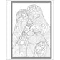 Butts, Bleps, and Beans Cat Coloring Book: 35 Coloring Pages for Adults