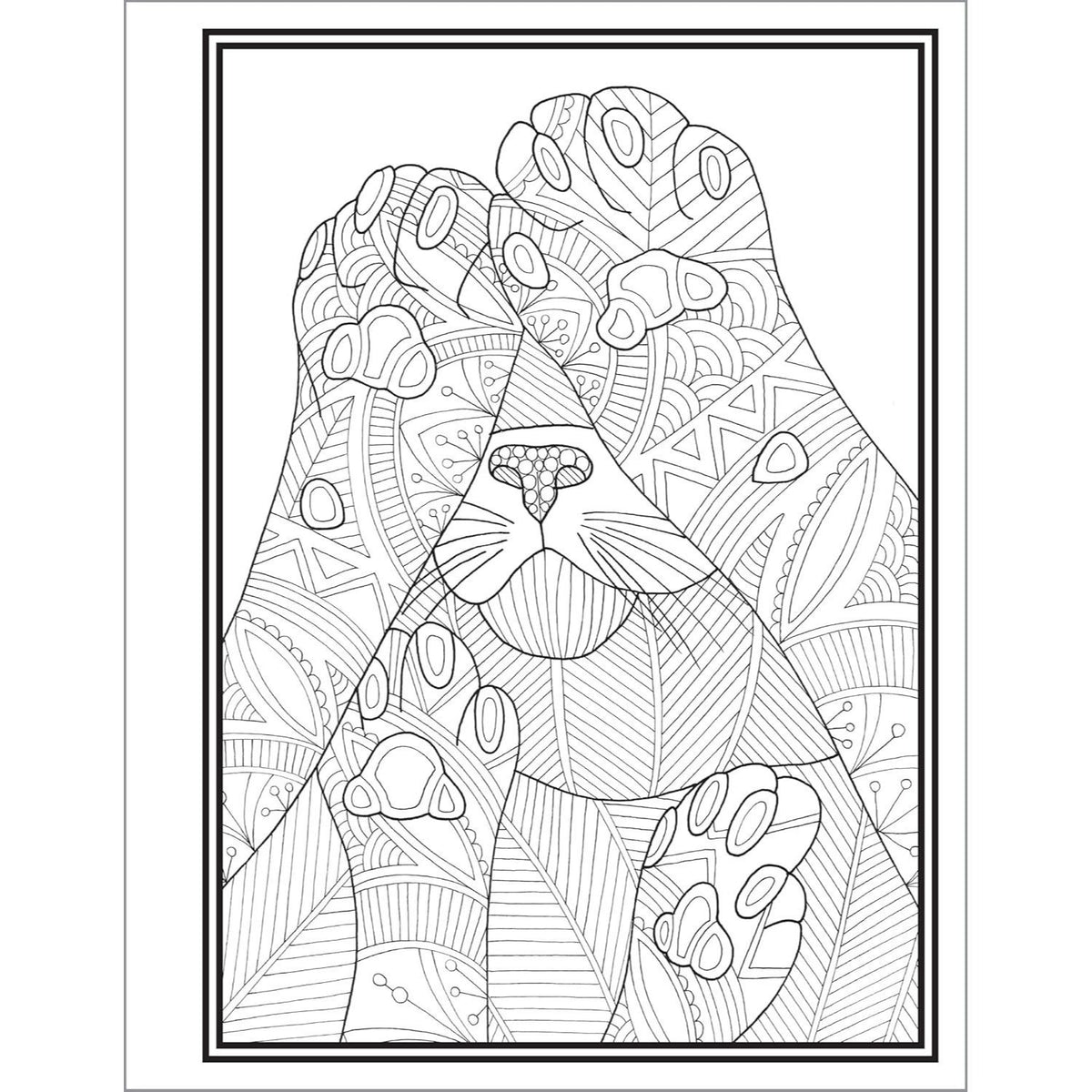 Butts, Bleps, and Beans Cat Coloring Book: 35 Coloring Pages for Adults