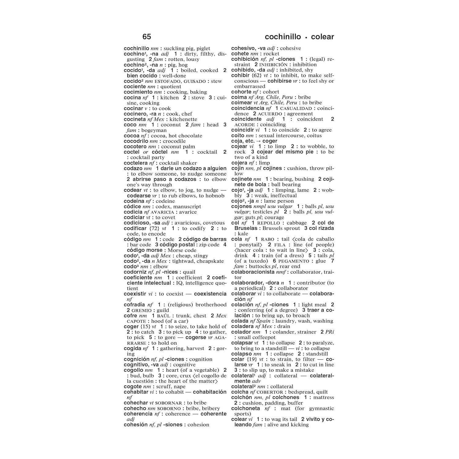 Merriam-Webster's Spanish-English Dictionary