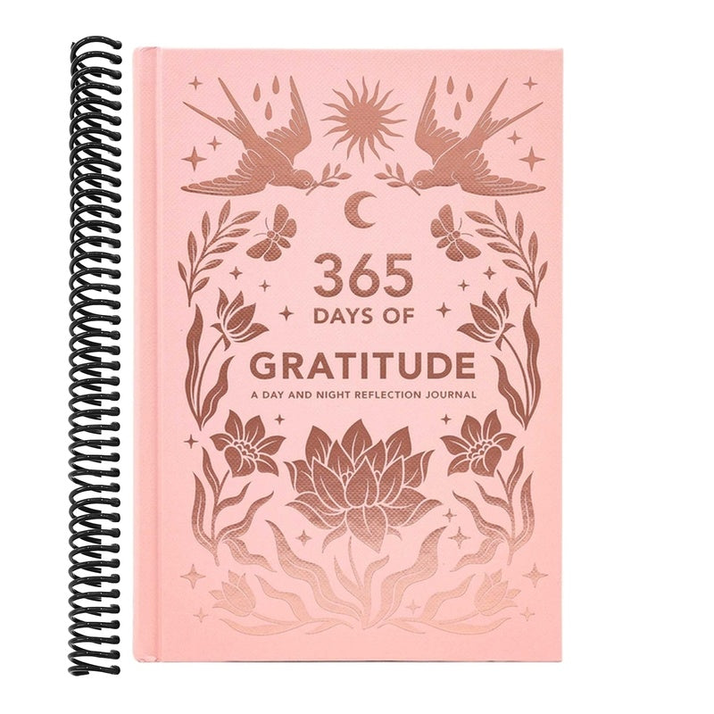 365 Days of Gratitude: A Day and Night Reflection Journal