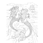 Creative Haven Mermaids Coloring Book