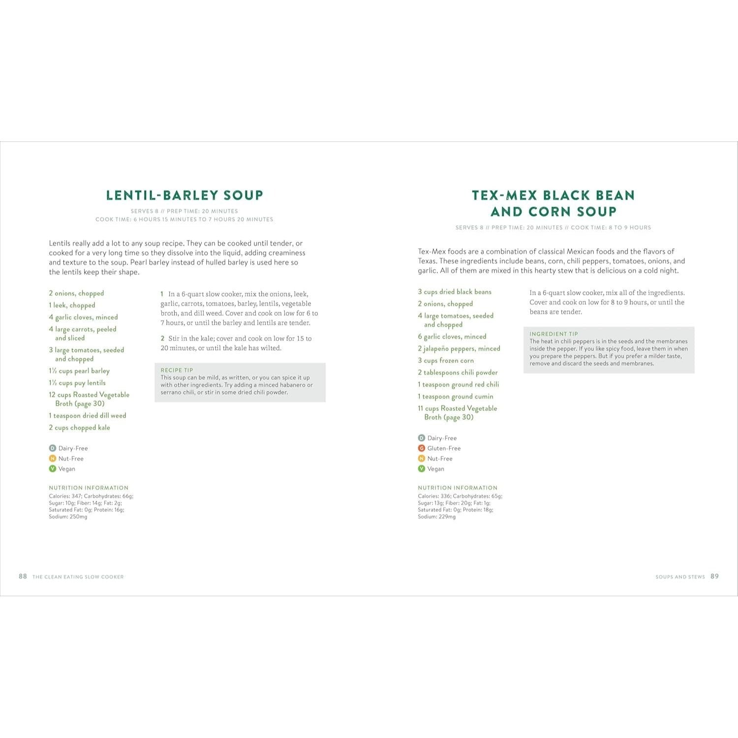 The Clean Eating Slow Cooker: A Healthy Cookbook of Wholesome Meals That Prep Fast & Cook Slow