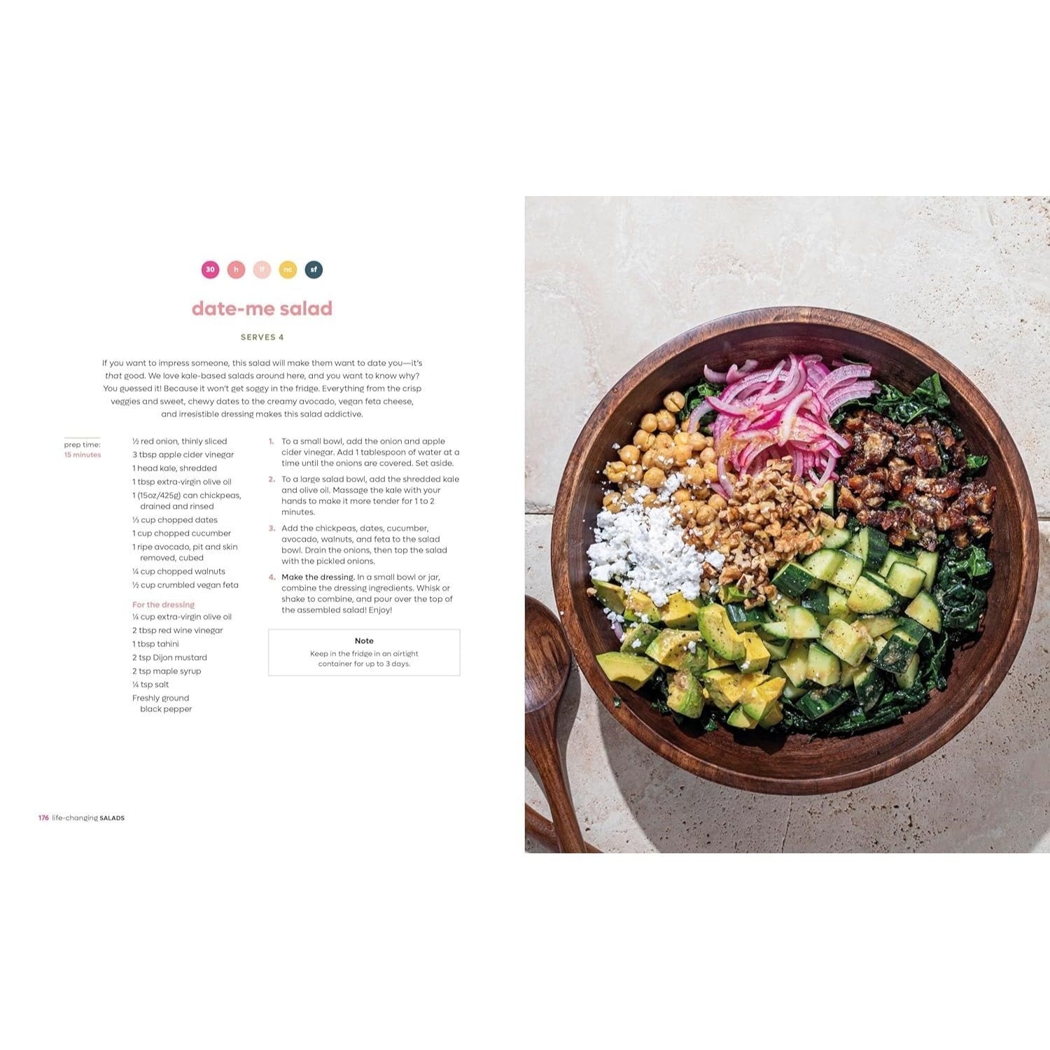 Life-Changing Salads: 100 Plant-Based Salads and Dressings Beyond Your Wildest Greens (Healthygirl Kitchen) (Spiral Bound)