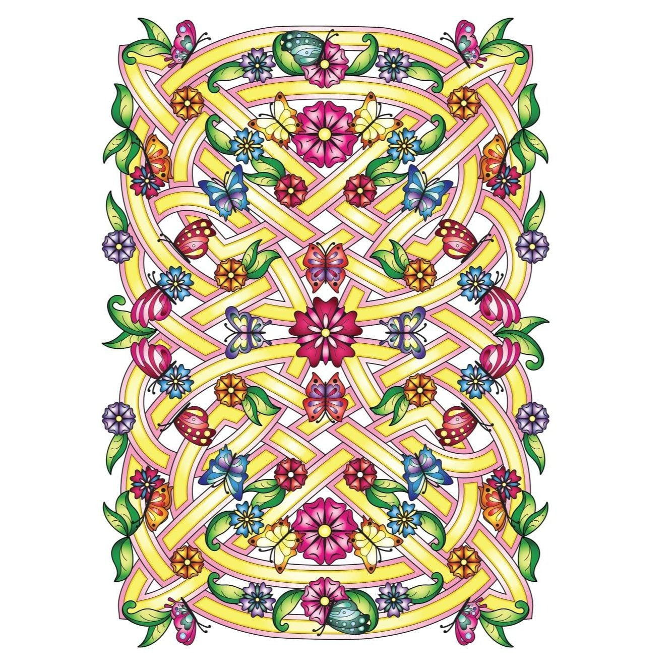 Creative Haven Celtic Nature Designs Coloring Book