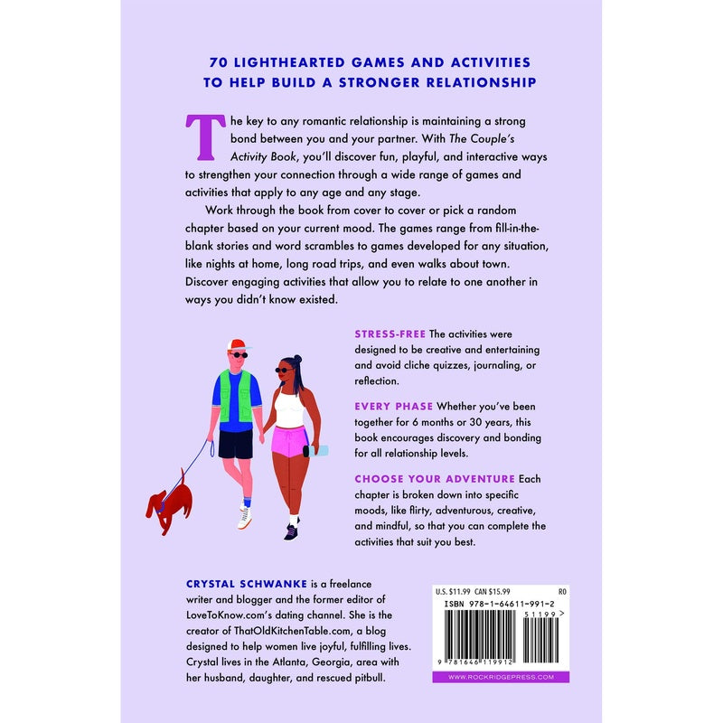 The Couple's Activity Book: 70 Interactive Games to Strengthen Your Relationship (Spiral Bound)
