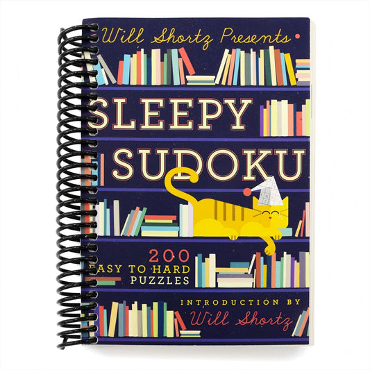 Will Shortz Presents Sleepy Sudoku: 200 Easy to Hard Puzzles (Spiral Bound)