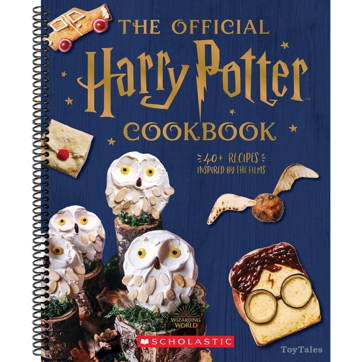 Official Harry Potter Cookbook (40+ Recipes Inspired by the Films) (Spiral Bound)