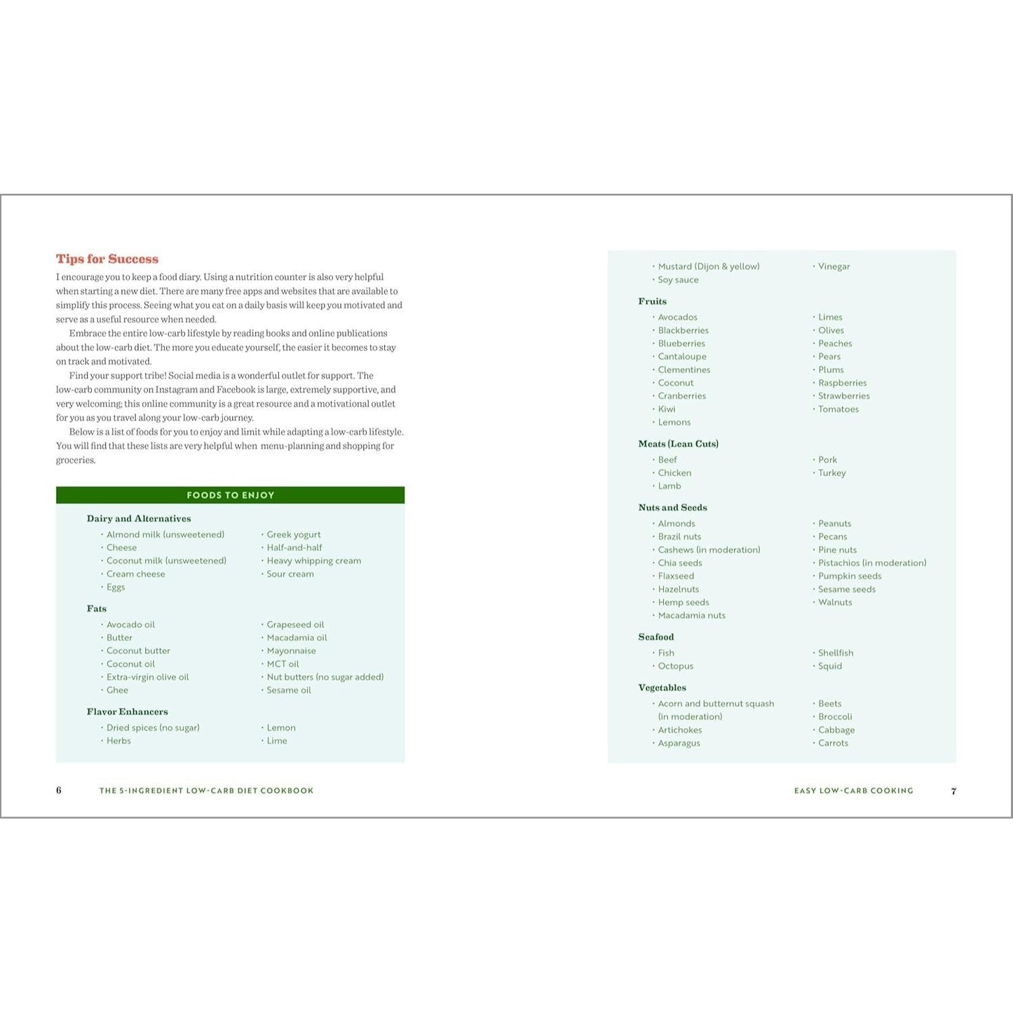 The 5-Ingredient Low-Carb Diet Cookbook: 100 Easy Recipes for Better Health