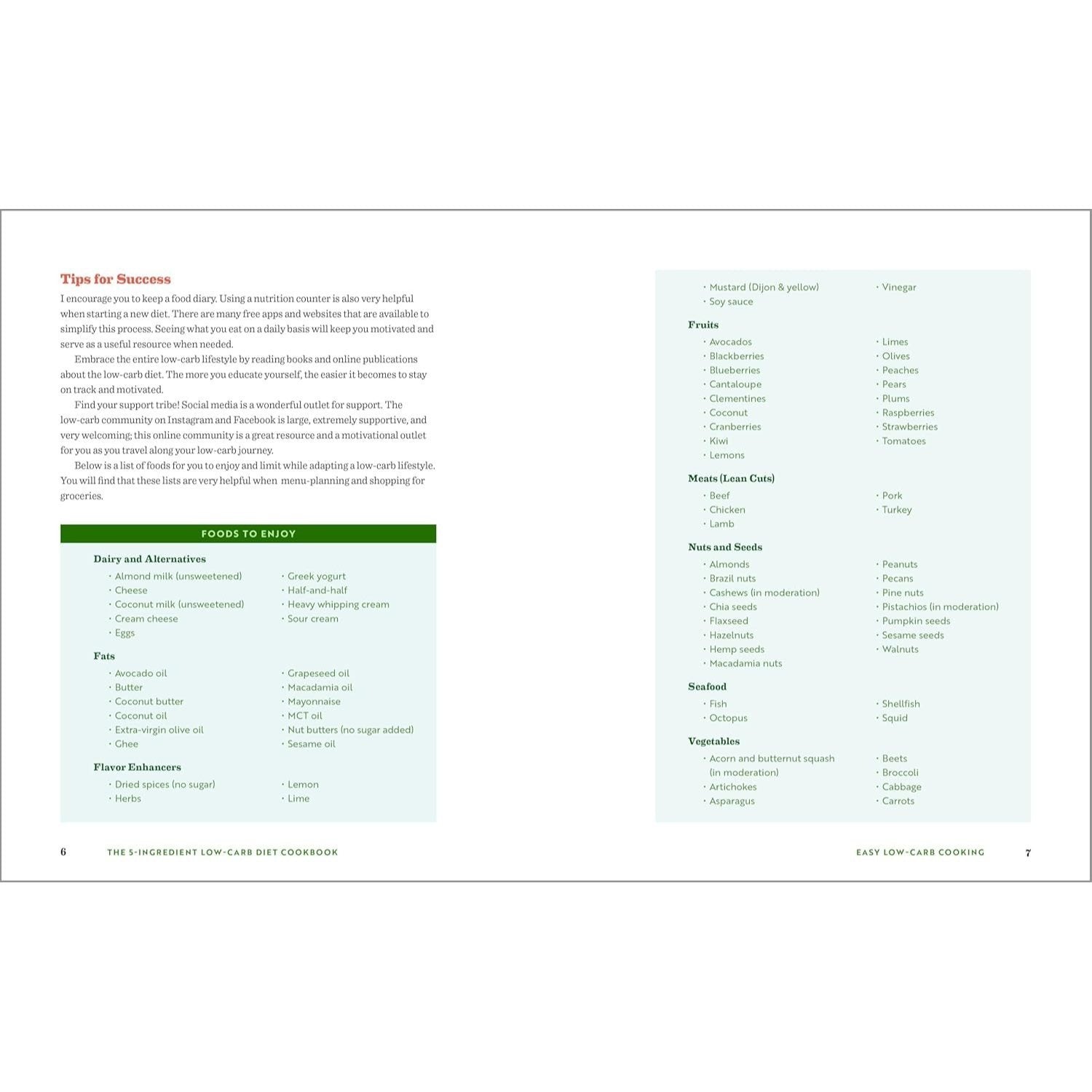 The 5-Ingredient Low-Carb Diet Cookbook: 100 Easy Recipes for Better Health
