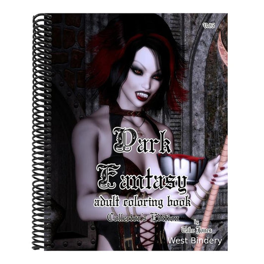 Dark Fantasy Adult Coloring Book: Collector's Edition