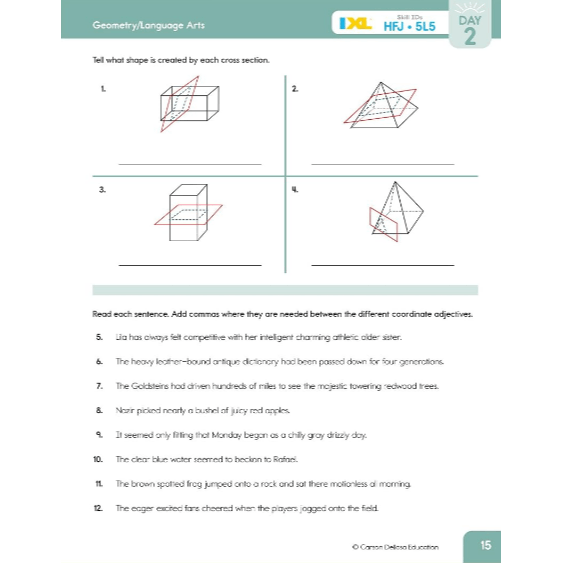 Summer Bridge Activities, Grades 7 - 8