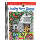 Creative Haven Country Farm Scenes Coloring Book
