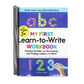 My First Learn-To-Write Workbook: Practice for Kids with Pen Control, Line Tracing, Letters, and More! (My First Preschool Skills Workbooks) (Spiral Bound)