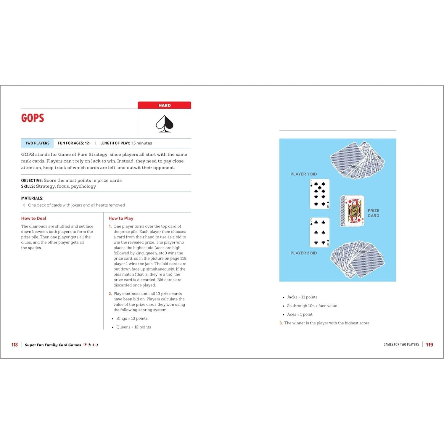 Super Fun Family Card Games: 75 Games for All Ages