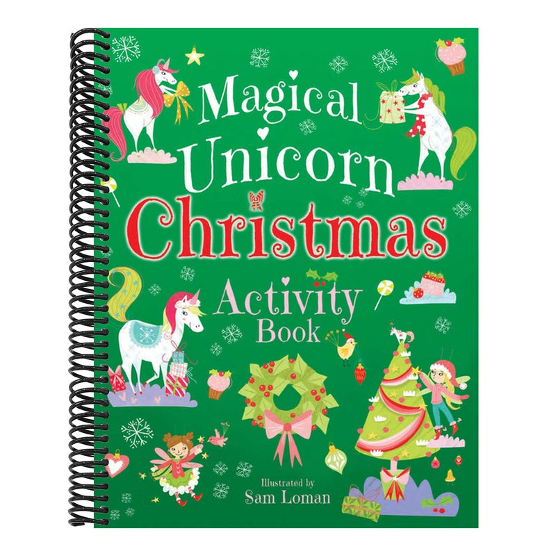 Magical Unicorn Christmas Activity Book