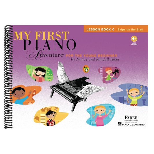 My First Piano Adventure Lesson Book C with Online Audio