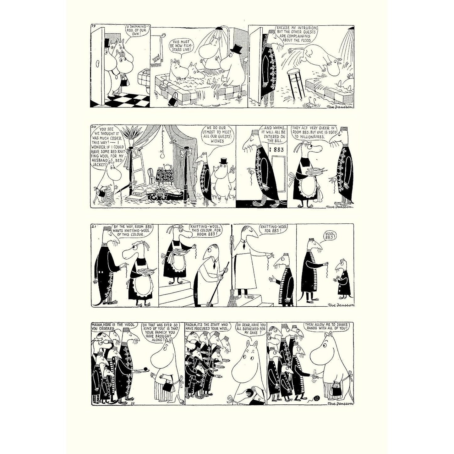 Moomin Book One: The Complete Tove Jansson Comic Strip (Moomin) (1ST ed.) (Spiral Bound)