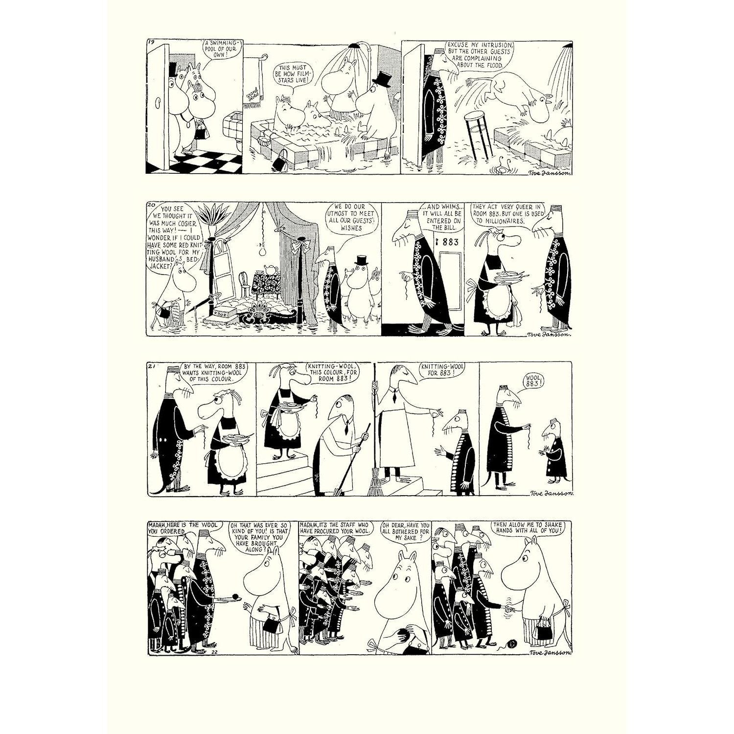 Moomin Book One: The Complete Tove Jansson Comic Strip (Moomin) (1ST ed.) (Spiral Bound)