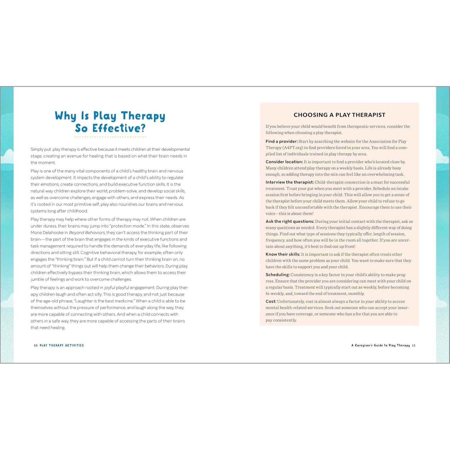 Play Therapy Activities: 101 Play-Based Exercises to Improve Behavior and Strengthen the Parent-Child Connection