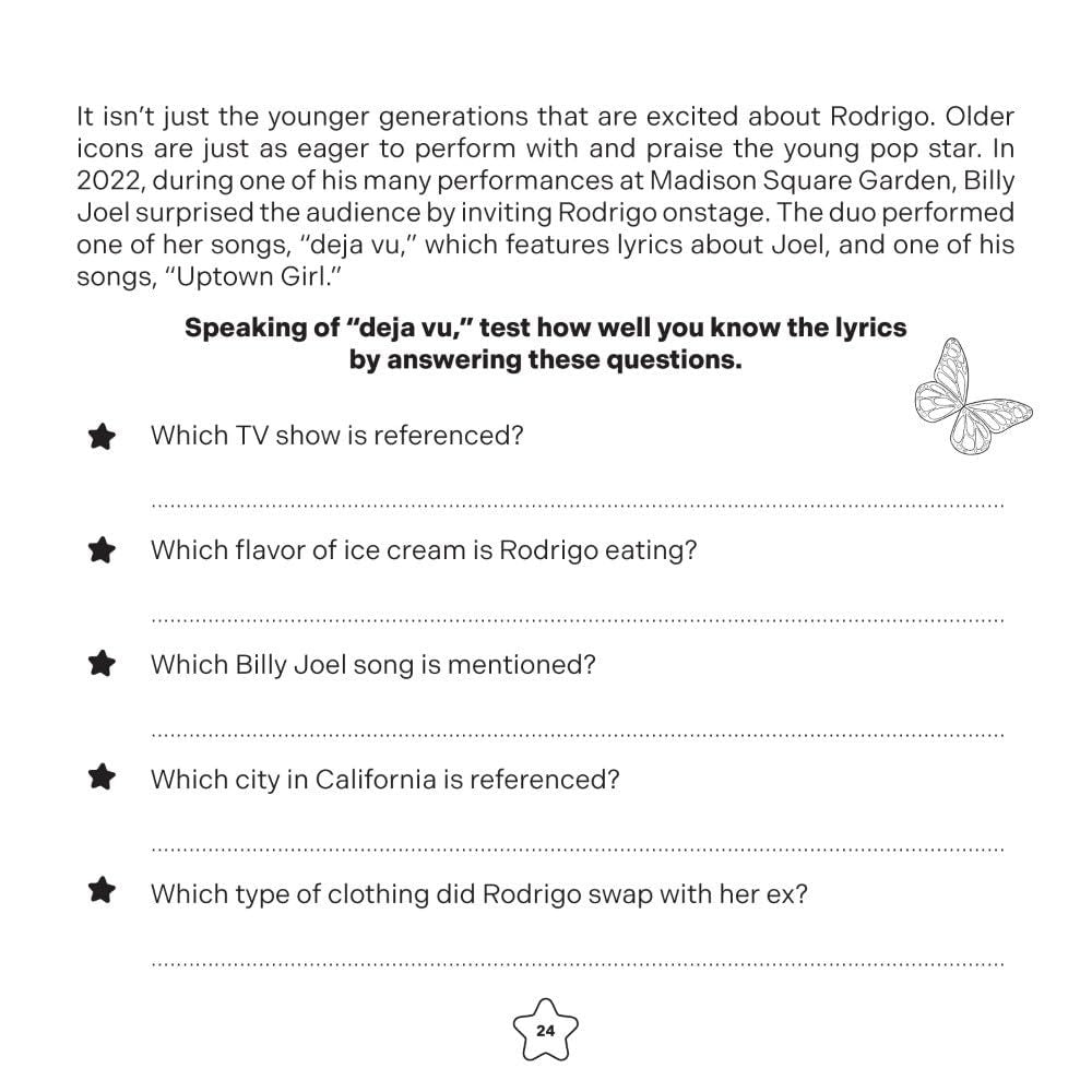 Obsessed with Olivia Rodrigo: An Unofficial Coloring & Creativity Book