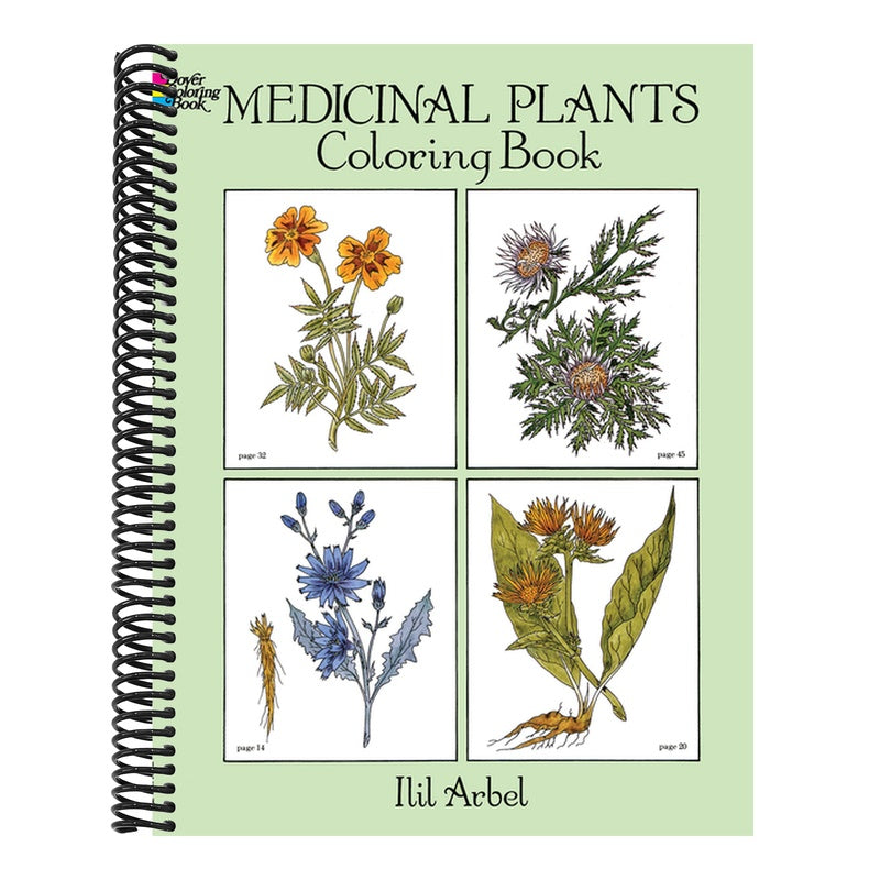 Medicinal Plants Coloring Book