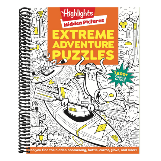 Extreme Adventure Puzzles (Highlights Hidden Pictures) (Spiral Bound)