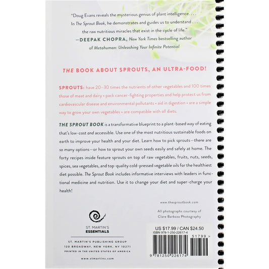 The Sprout Book: Tap Into the Power of the Planet's Most Nutritious Food (Spiral Bound)