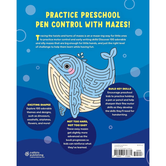 Mazes for Preschoolers: 100 Big Puzzles for Little Hands