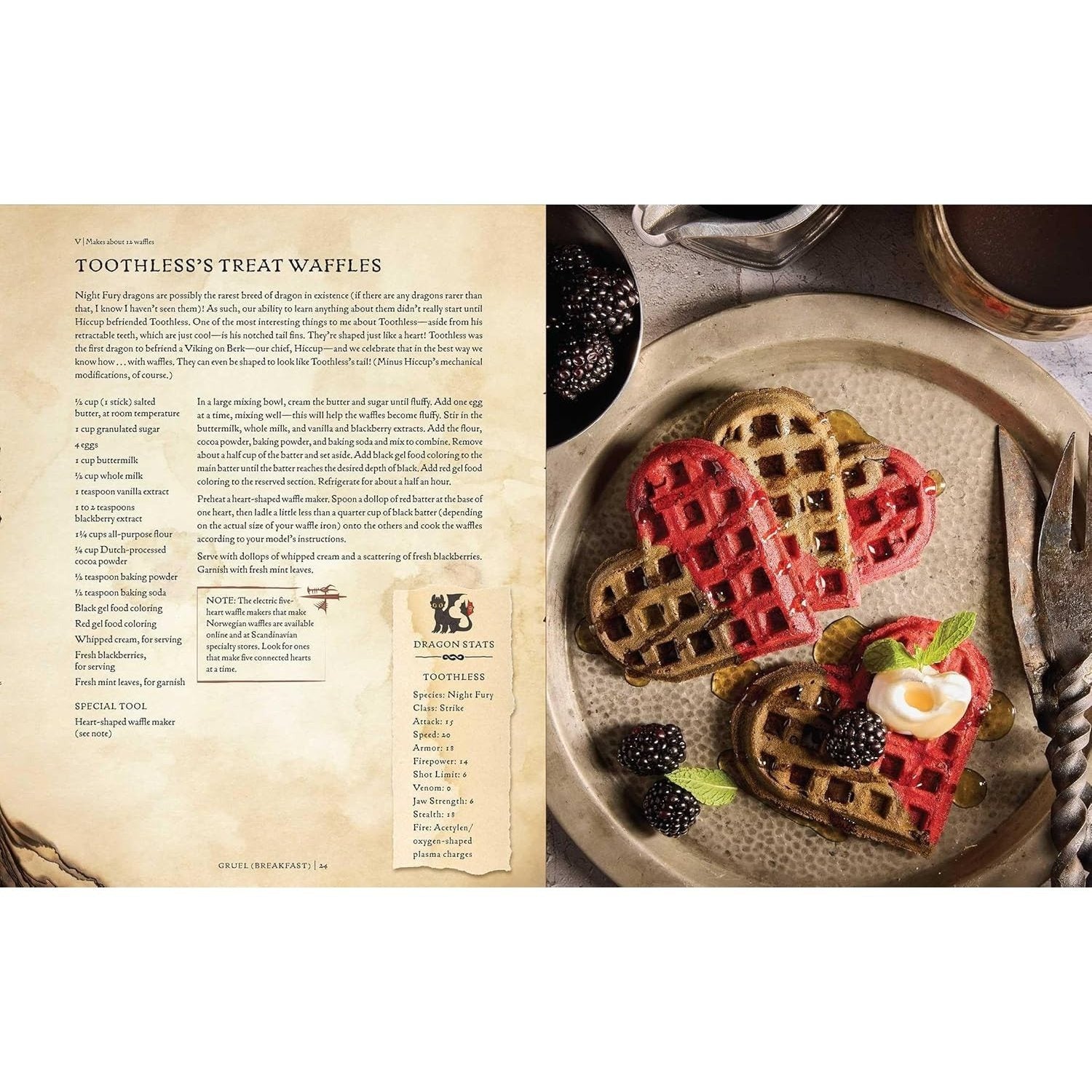 DreamWorks Dragons: Recipes from the Isle of Berk [Official Cookbook]: A Book of Feasts, Drinks, Desserts . . . and Dragons