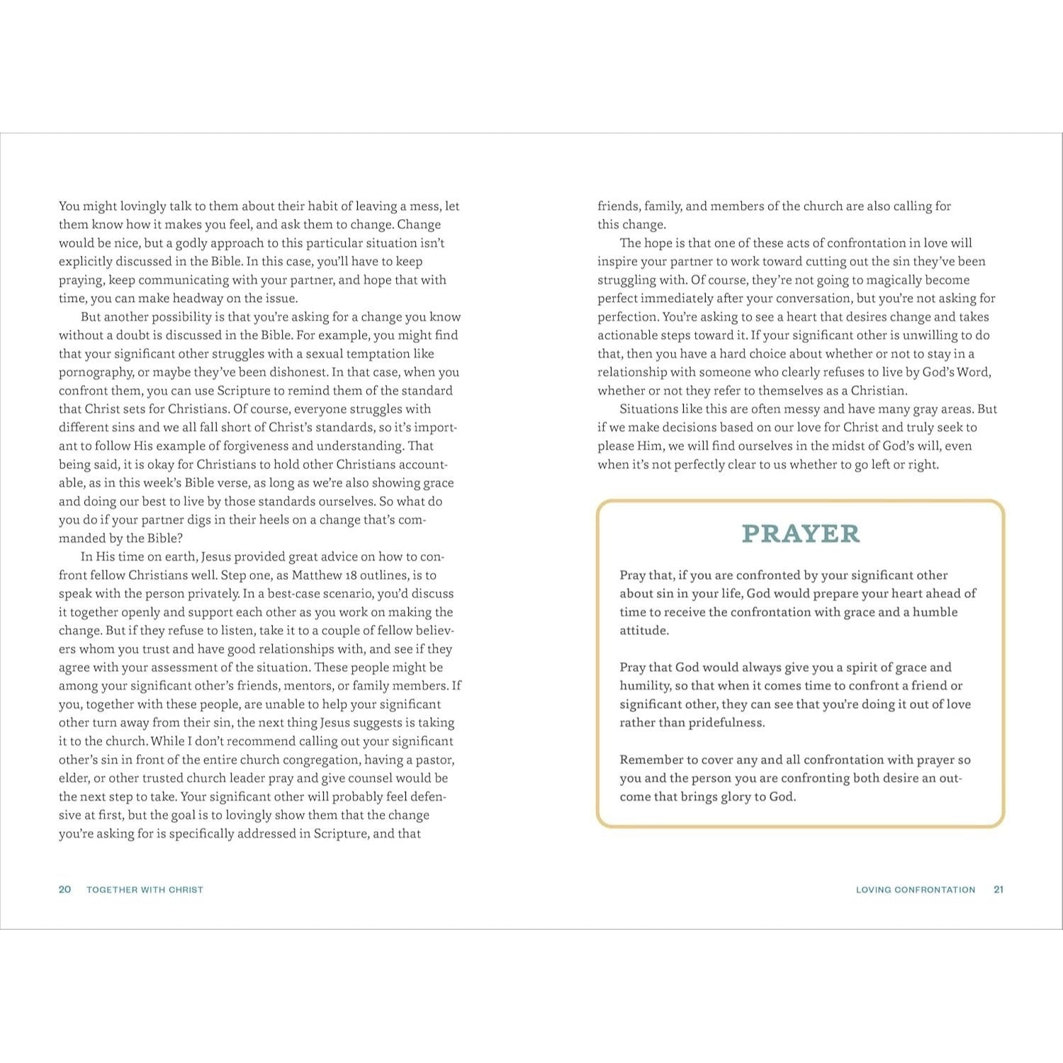 Together with Christ: A Dating Couples Devotional: 52 Devotions and Bible Studies to Nurture Your Relationship