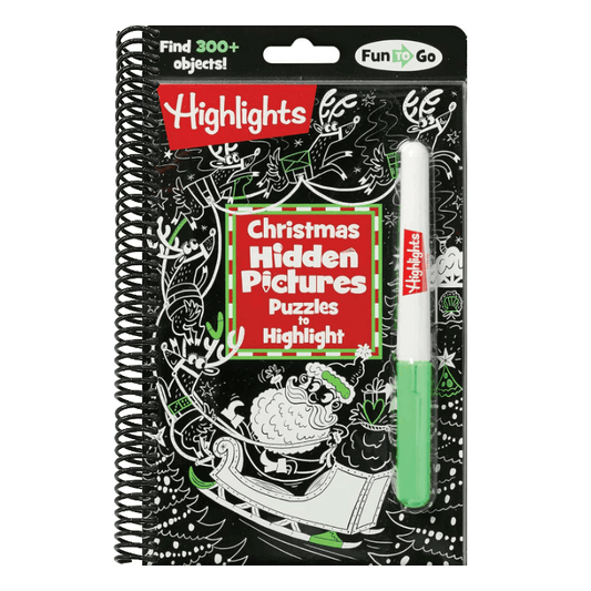 Christmas Hidden Pictures Puzzles to Highlight: Activity Book with Winter Puzzles, Over 300 Hidden Objects and Bright Highlighter Fun