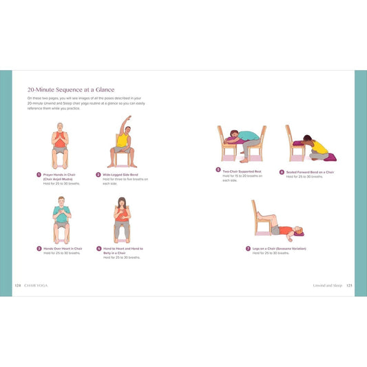 Chair Yoga: Accessible Sequences to Build Strength, Flexibility, and Inner Calm (Spiral Bound)