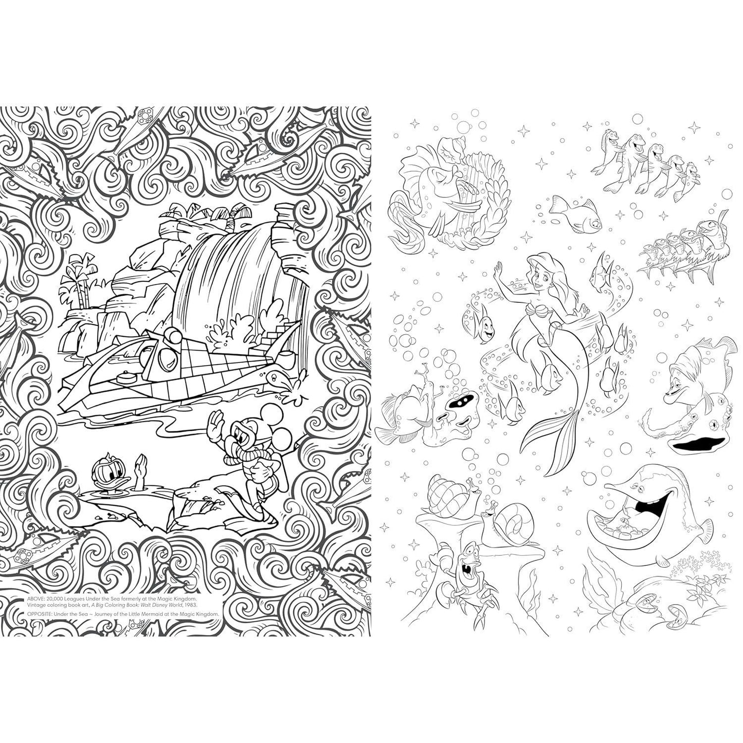 Art of Coloring: Walt Disney World: 100 Images to Inspire Creativity from the Most Magical Place on Earth (Spiral Bound)